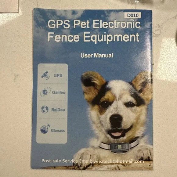 NEW WIEZ GPS Wireless Dog Collar With Fence Pet Containment 1000M Range 3 Modes - Picture 3 of 15